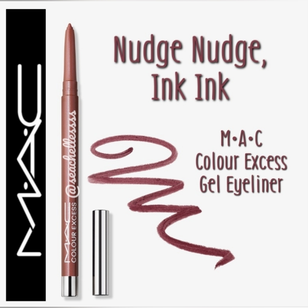 Mac Colour Excess Gel Pencil Eye Liner | Nudge Nudge, Ink Ink | Brand New in Box